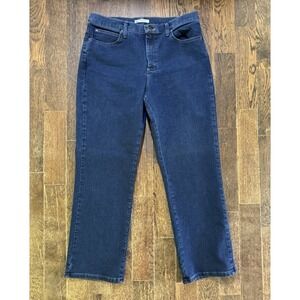 Lee Jeans Women's Size 12 Short (W33xL28) Relaxed Fit At The Waist Straight Blue